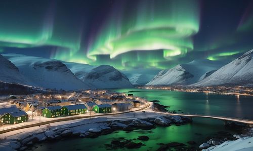 aurora boreale balena escurisoni tromso norvegia nord europa grande nord magia